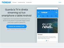 Tablet Screenshot of android.tvdream.net